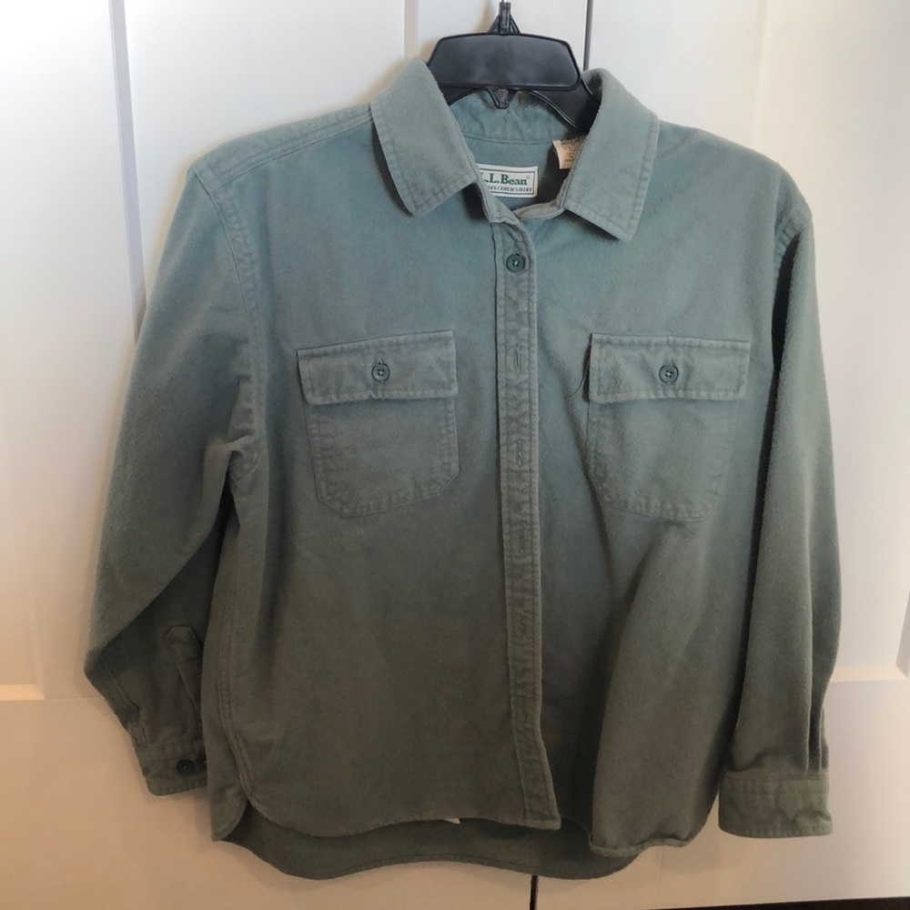 Vintage L. L. Bean Chamois Cloth Shirt/Flannel